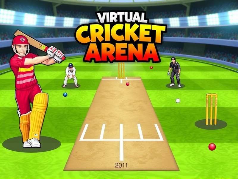 Virtual Cricket Arena Gameplay